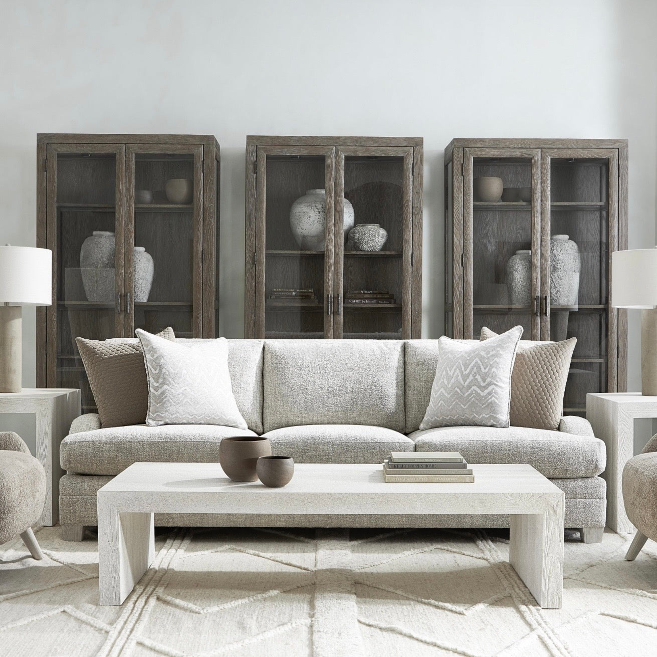 Bernhardt Casa Paros Collection Display Cabinet ~ Playa Finish - Image 3