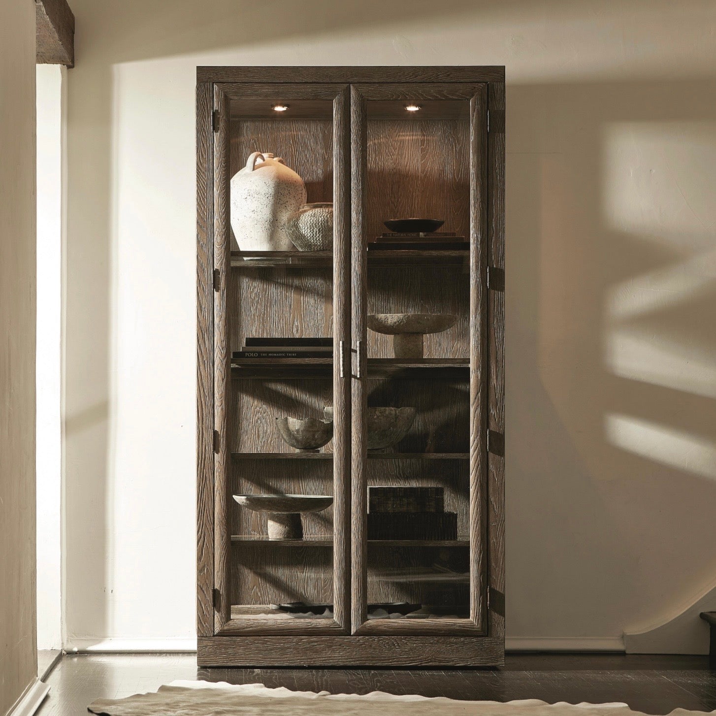 Bernhardt Casa Paros Collection Display Cabinet ~ Playa Finish