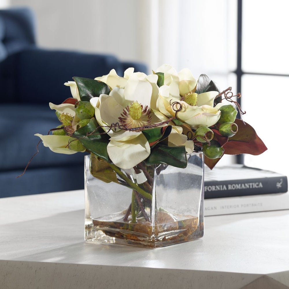 Uttermost Dobbins Magnolia Bouquet Botanicals - Image 1