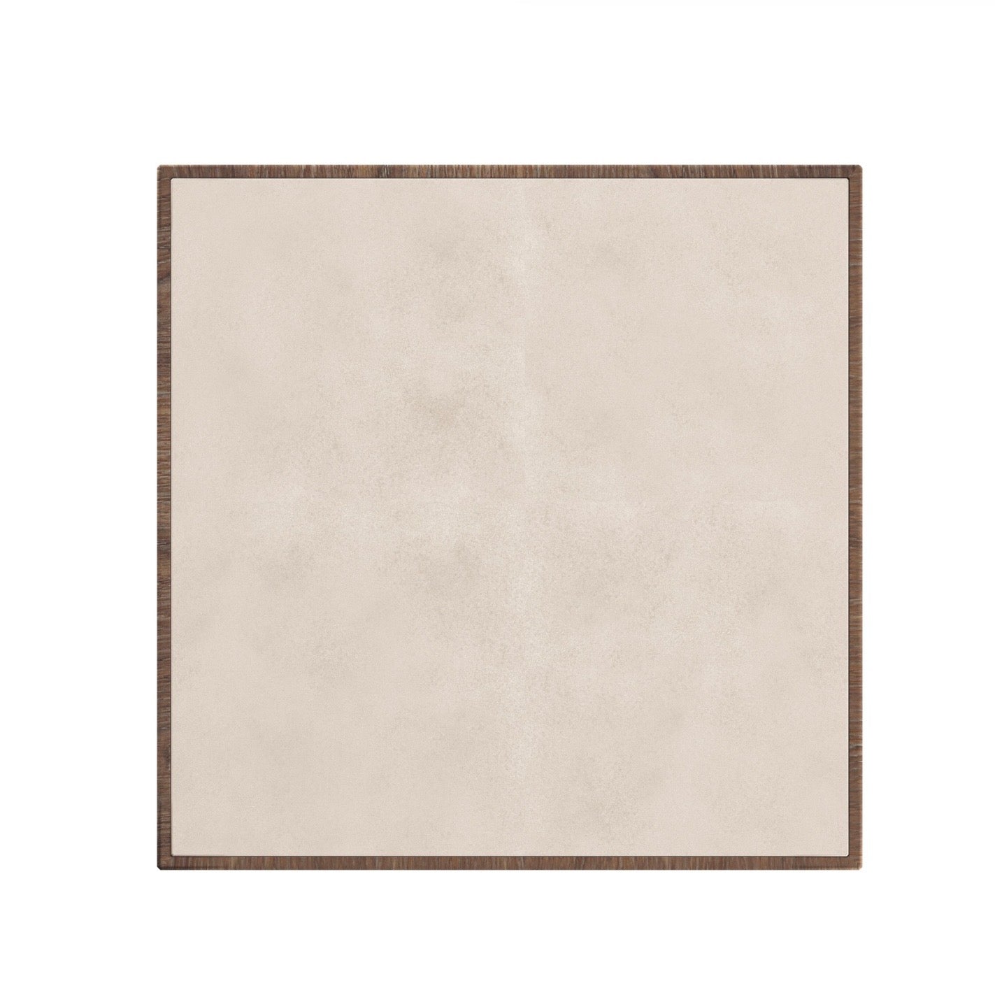 Bernhardt Casa Paros Collection Square Side Table ~ Bedrock Faux Concrete Top with Playa Finish Base - Image 3
