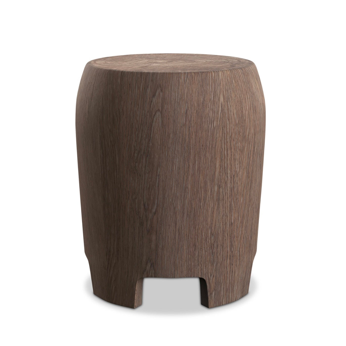Bernhardt Casa Paros Collection Drum Shaped Accent Table ~ Playa Finish - Image 2