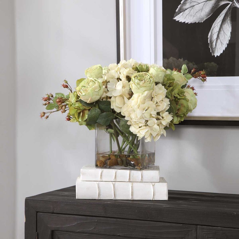 Uttermost Cecily Hydrangea Bouquet Botanicals - Image 2