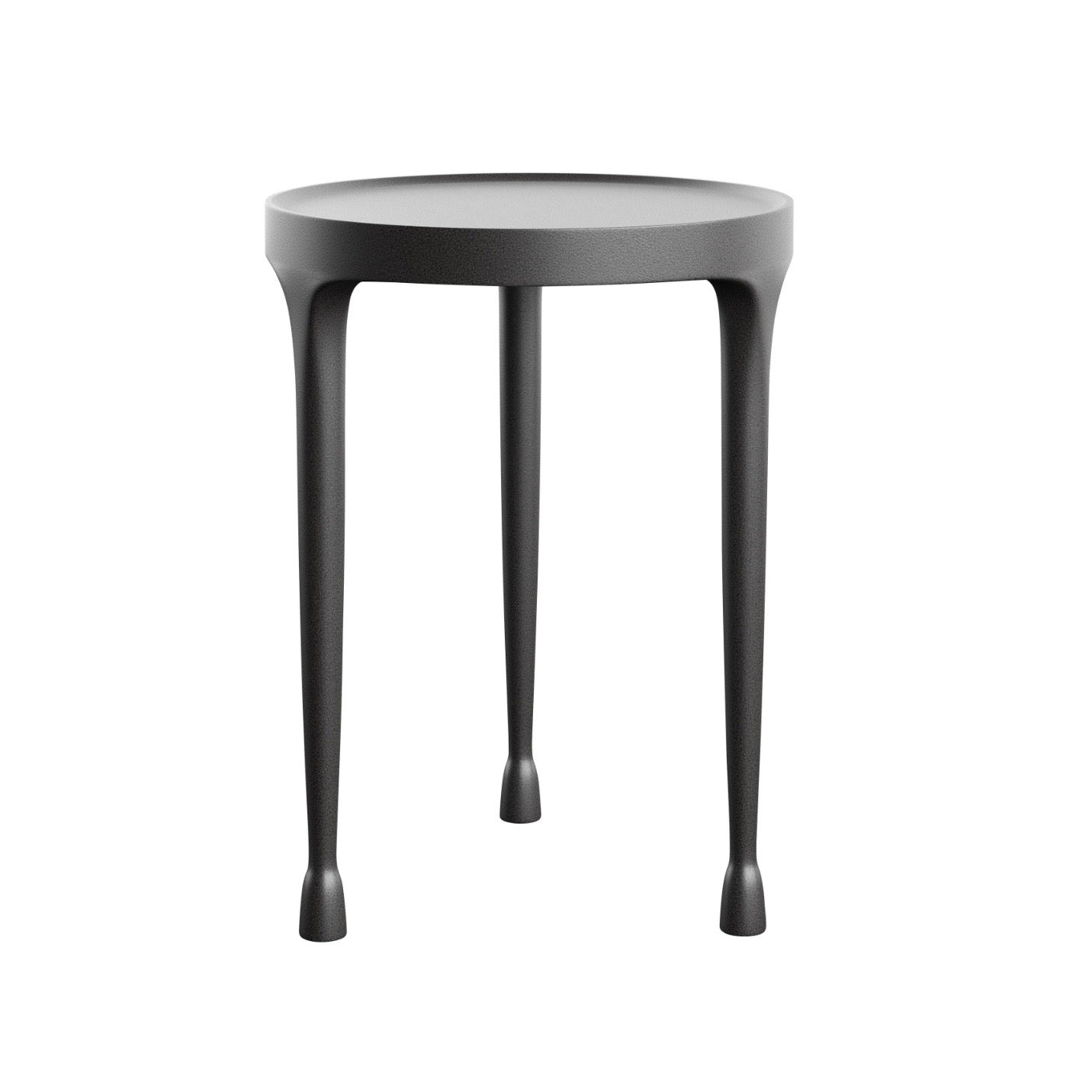 Bernhardt Casa Paros Collection Accent Table ~ Anthracite Finish - Image 2