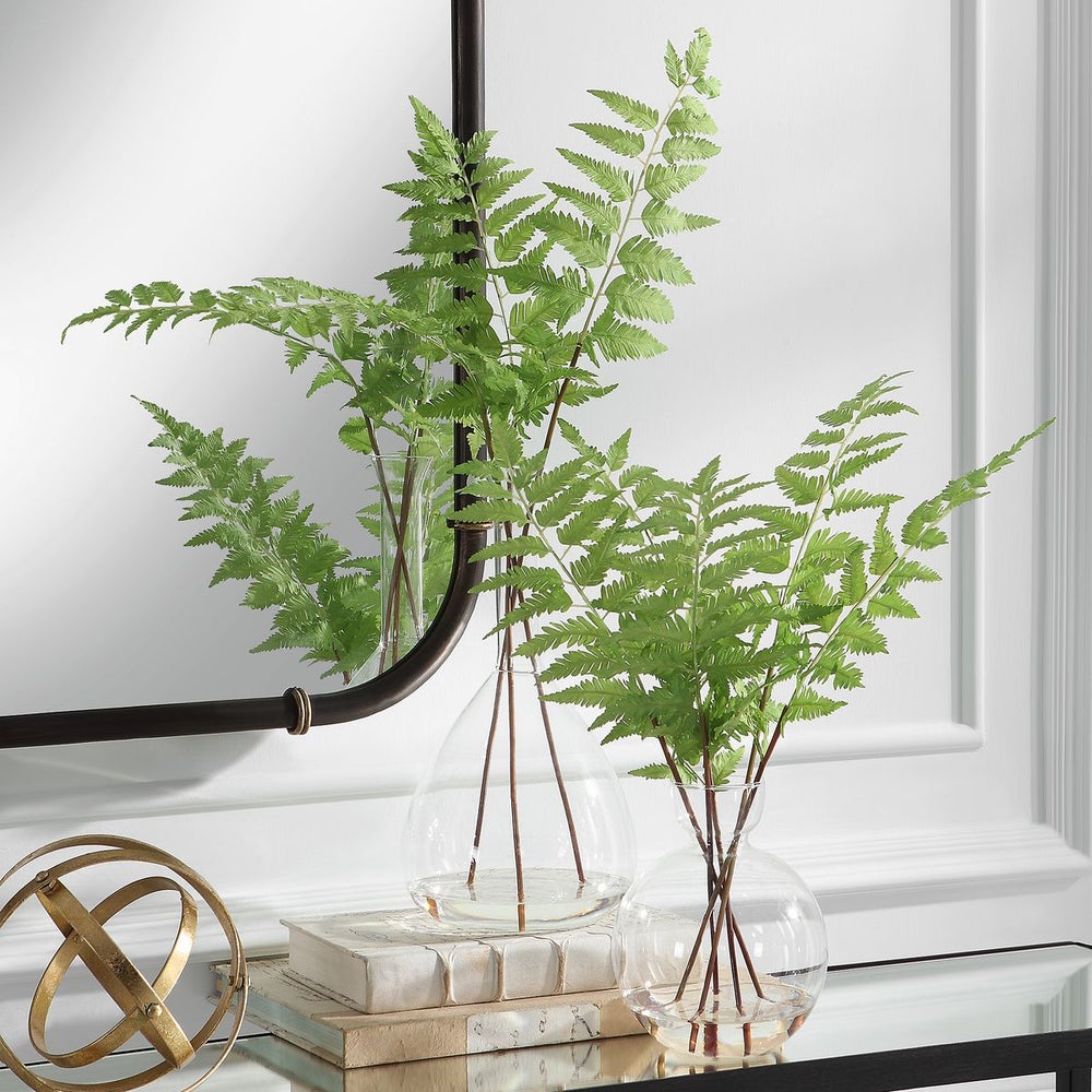 Uttermost Country Ferns, Set Of Two Botanicals - Image 1