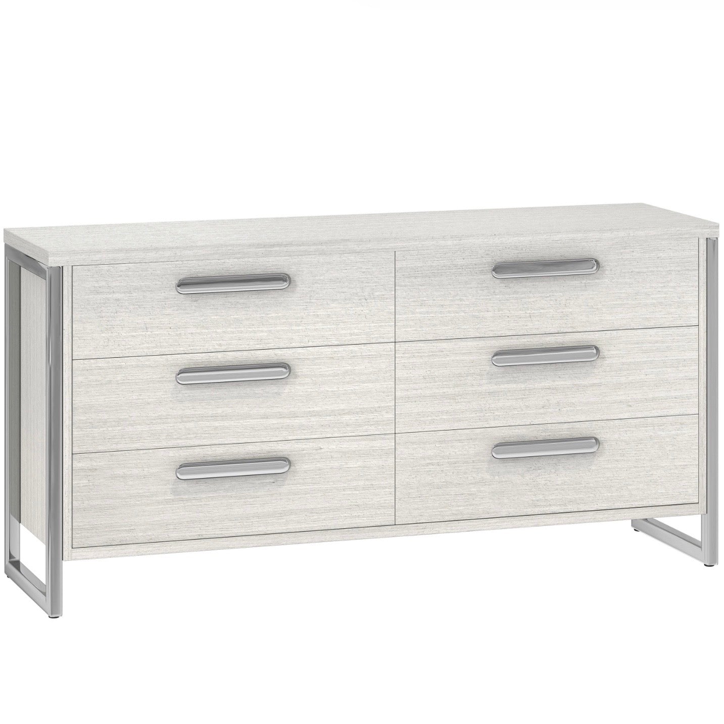 Bernhardt Stratum Collection Eight Drawer Dresser ~ Mist Finish