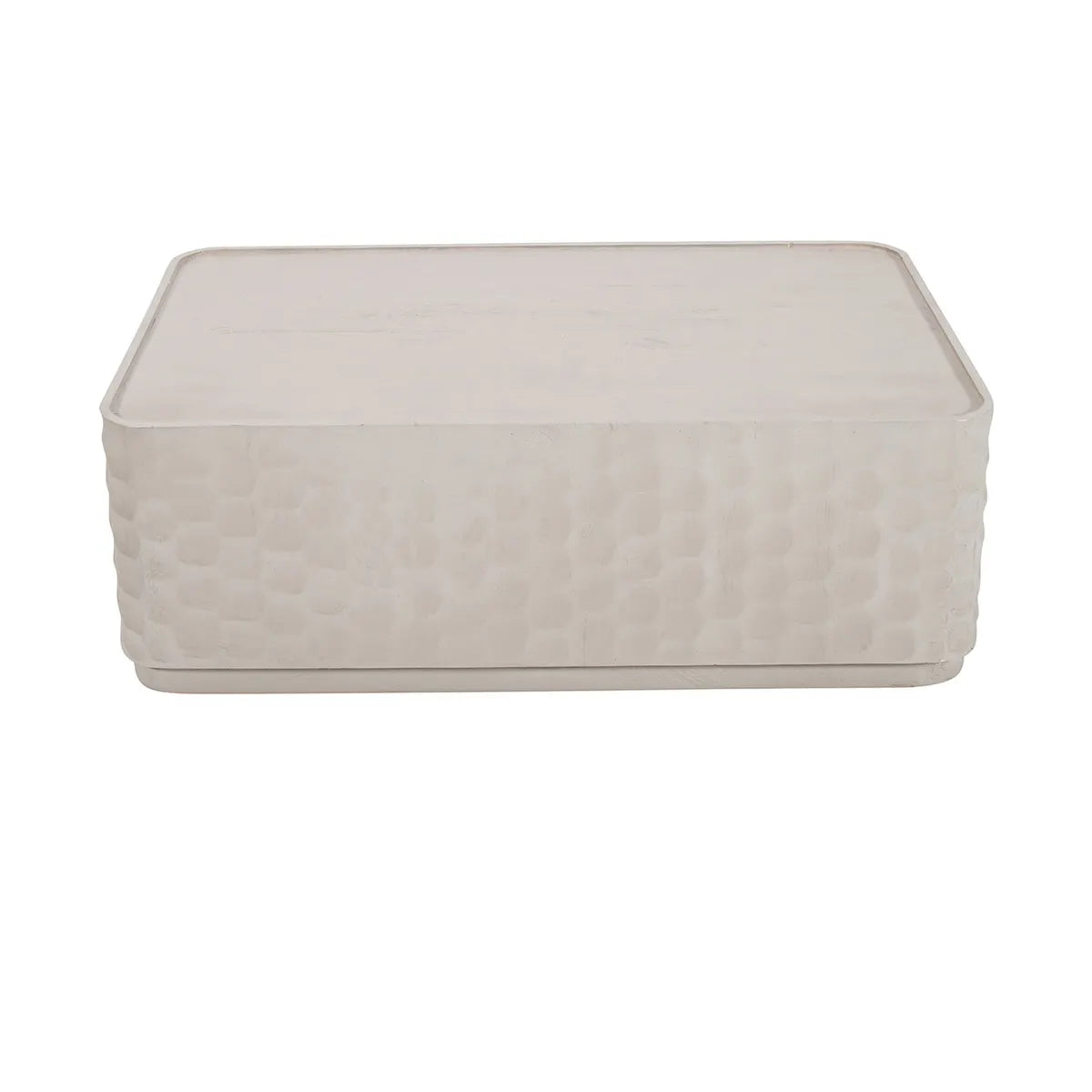 Crestview Collection Gibson White Coffee Table - Image 2