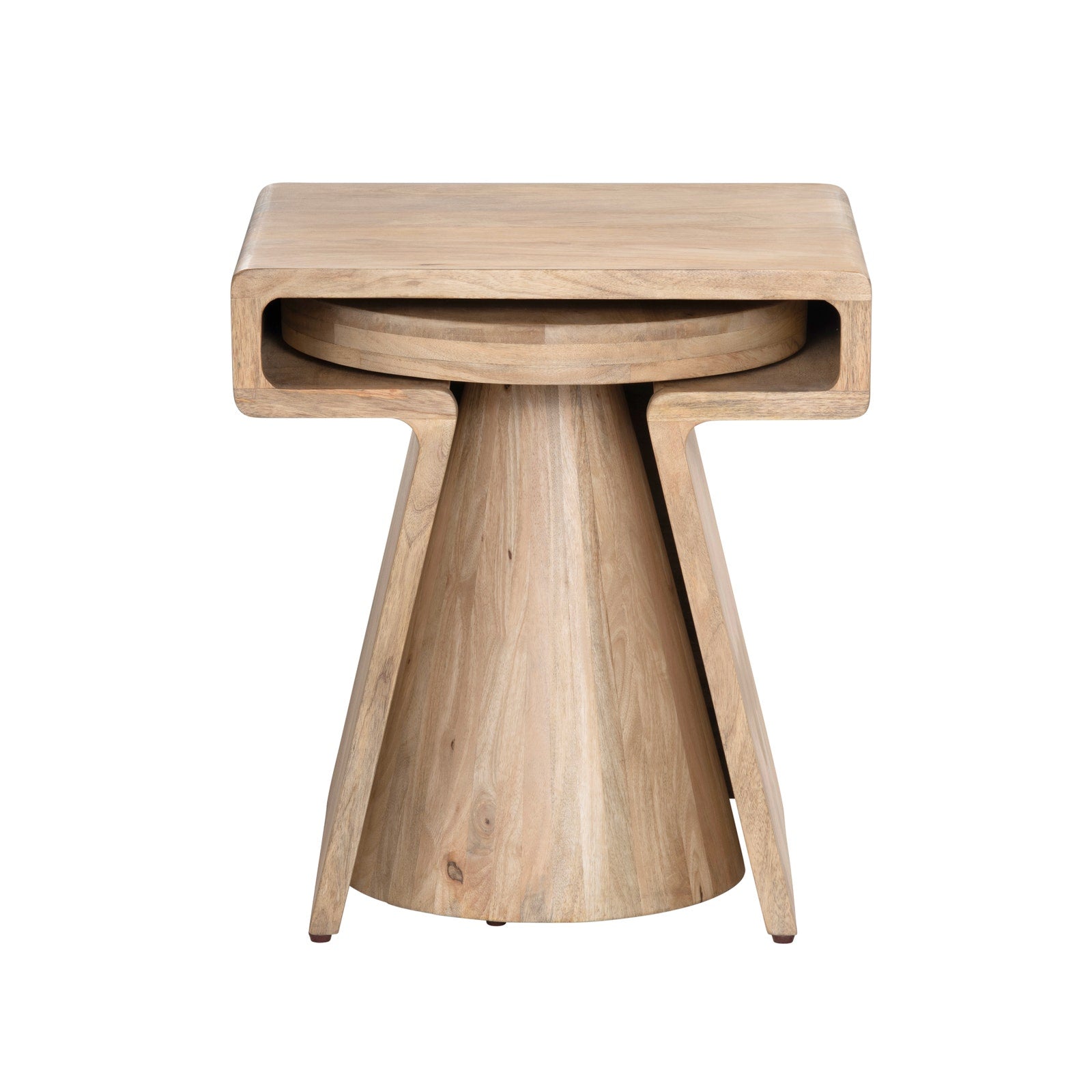 Crestview Collection Keppler Modern Organic Nesting Tables - Image 2