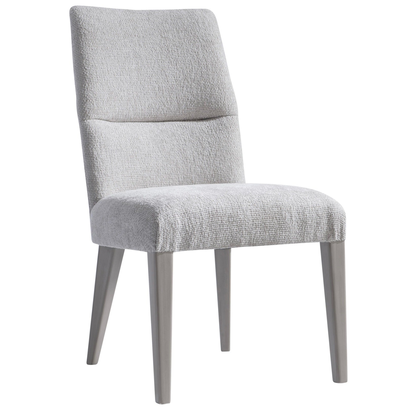 Bernhardt Stratum Collection Upholstered Dining Side Chair ~ Mist Finish - Image 1