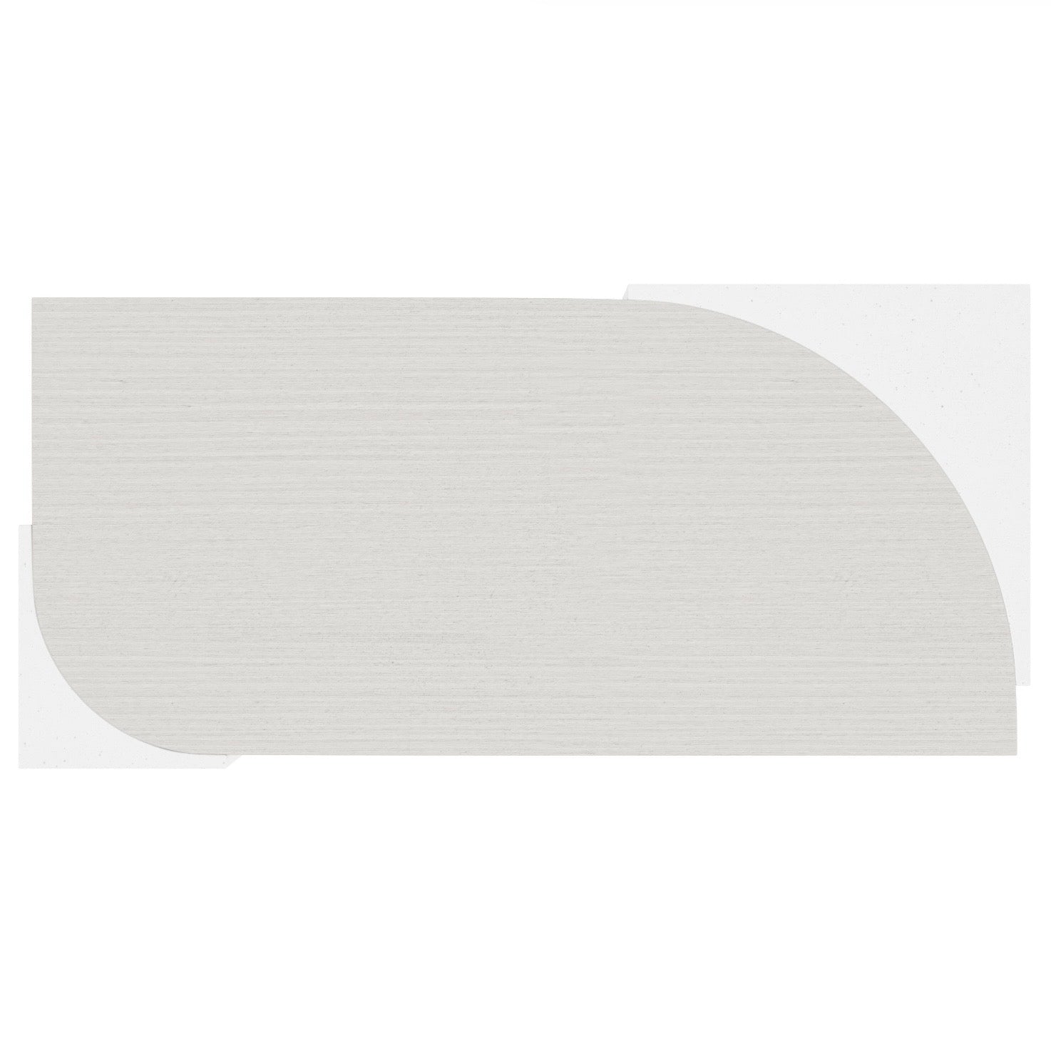 Bernhardt Stratum Collection Cocktail Table ~ Mist Finish with Fossil Faux Stone - Image 2