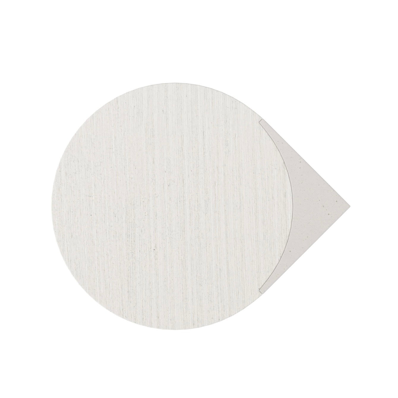 Bernhardt Stratum Collection Round Side Table ~ Mist Finish - Image 2