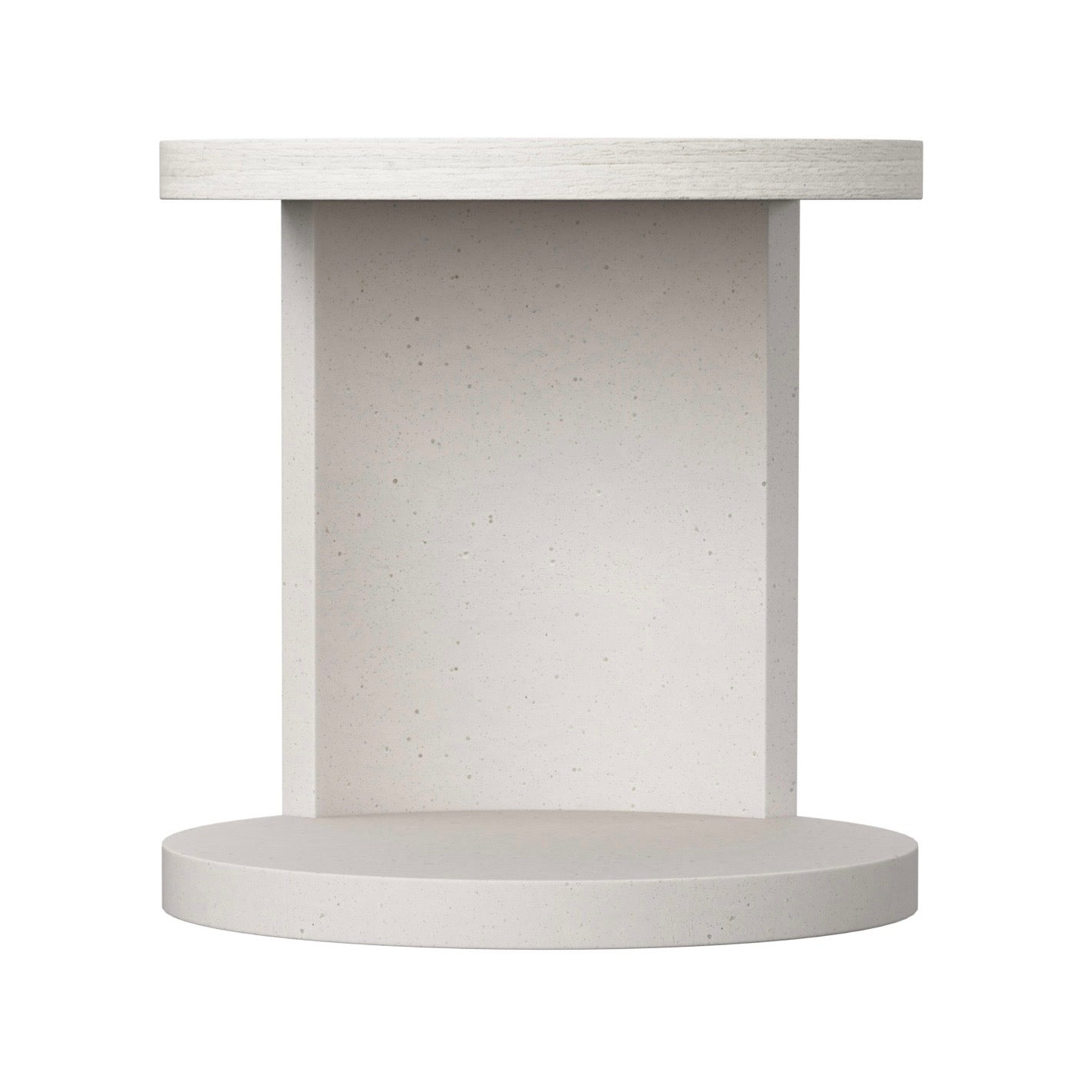 Bernhardt Stratum Collection Round Side Table ~ Mist Finish - Image 3