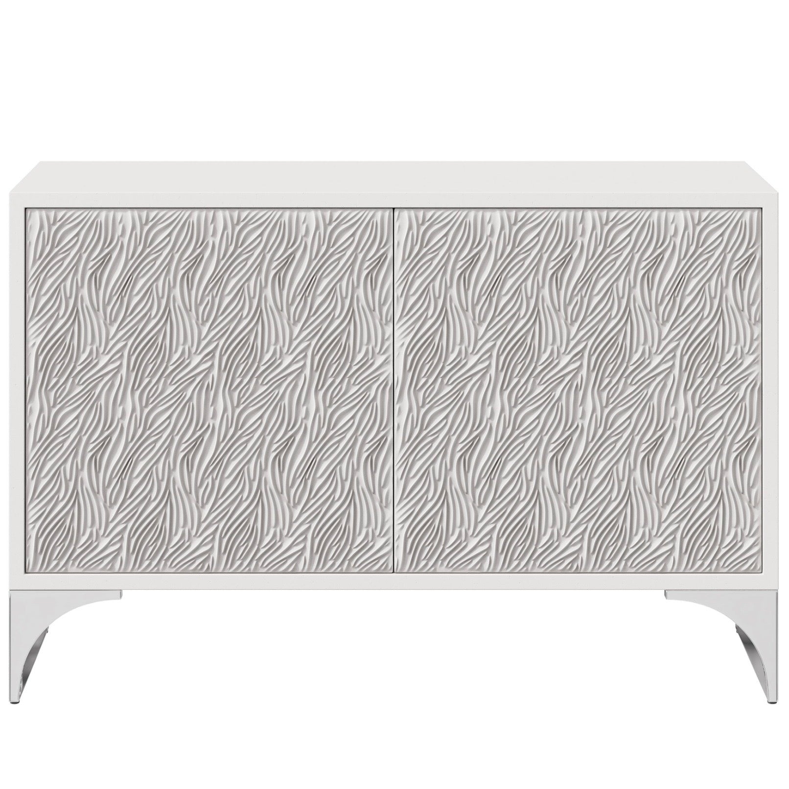 Bernhardt Stratum Collection Door Chest ~ Fossil Faux Stone Finish - Image 3