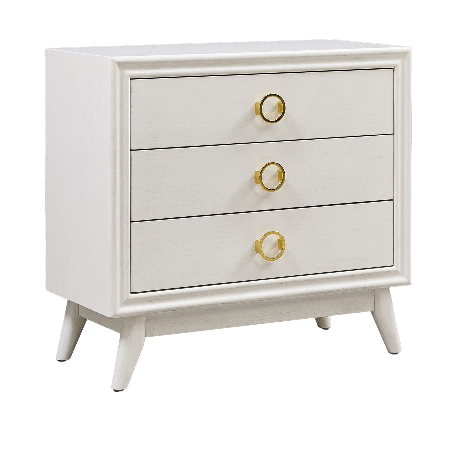 Crestview Collection Pomeroy Ivory Chest - Image 1