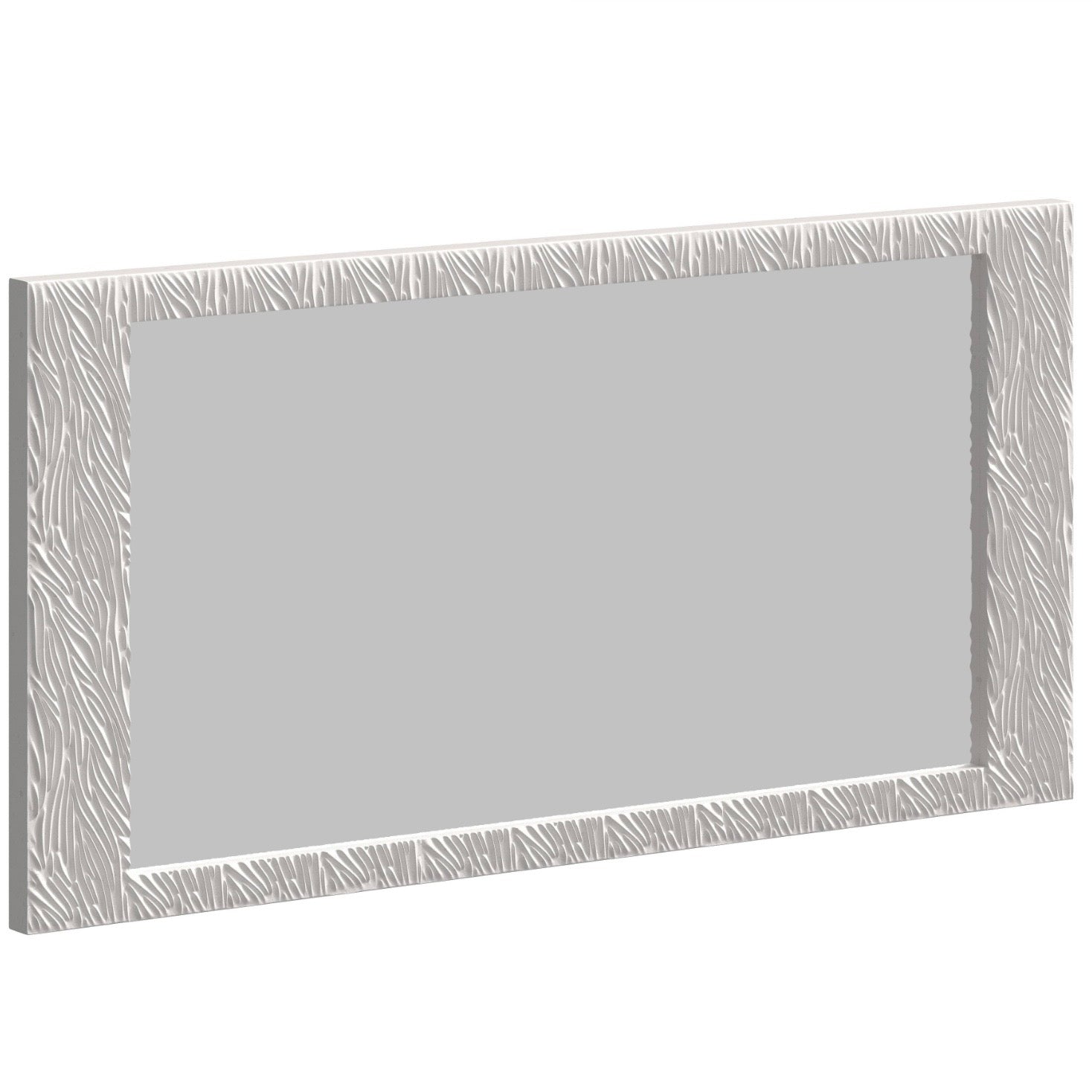Bernhardt Stratum Collection Rectangular Mirror ~ Fossil Faux Stone Finish - Image 2