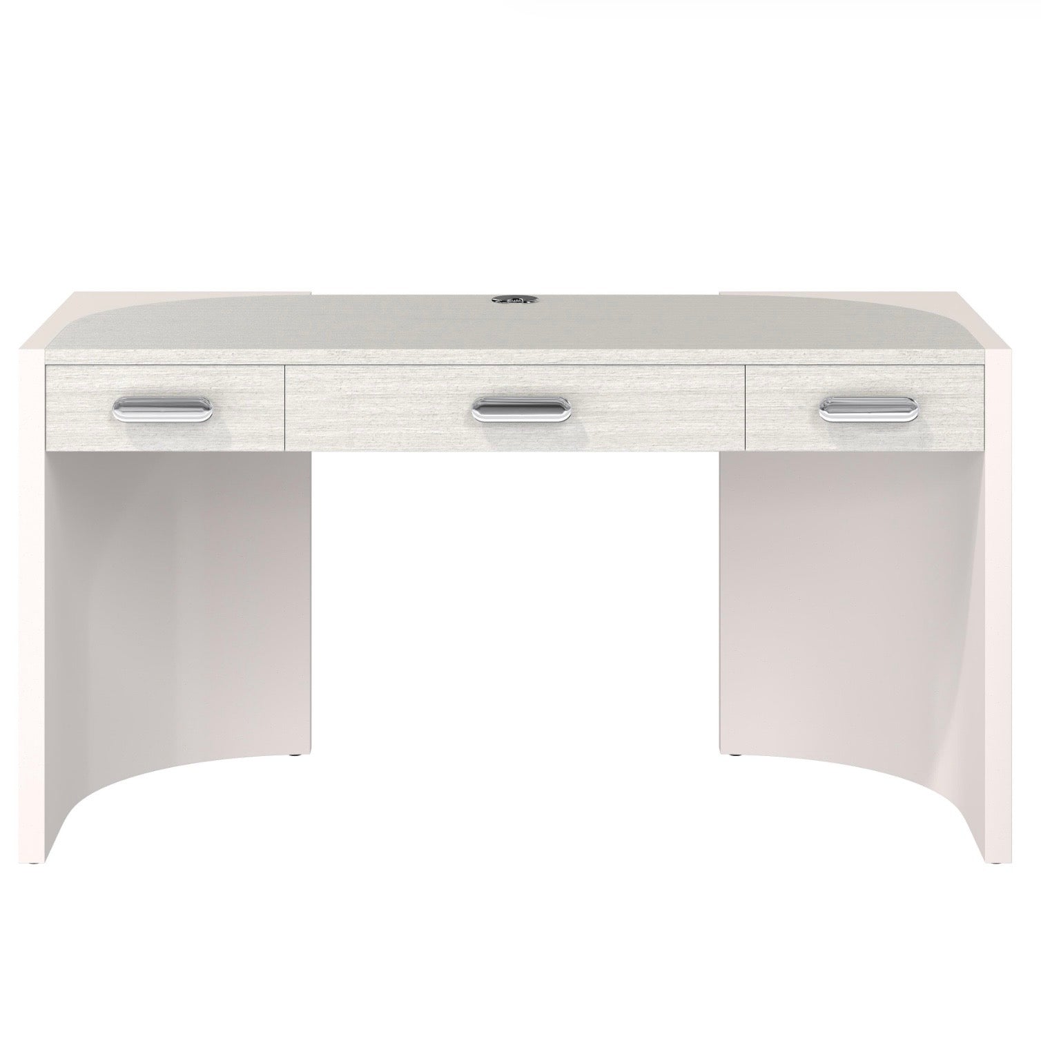 Bernhardt Stratum Workspace Collection Desk ~ Fossil Faux Stone Finish - Image 2