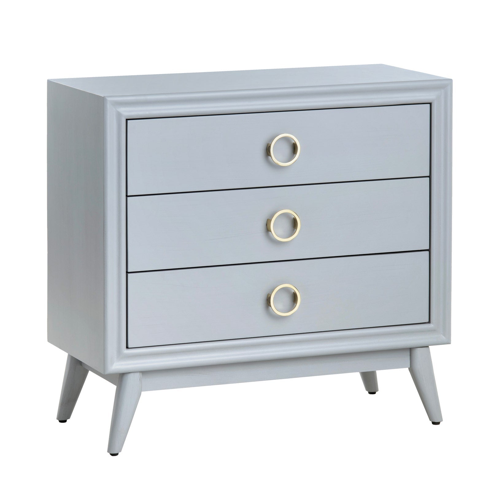 Crestview Collection Pomeroy Powder Blue Chest - Image 3