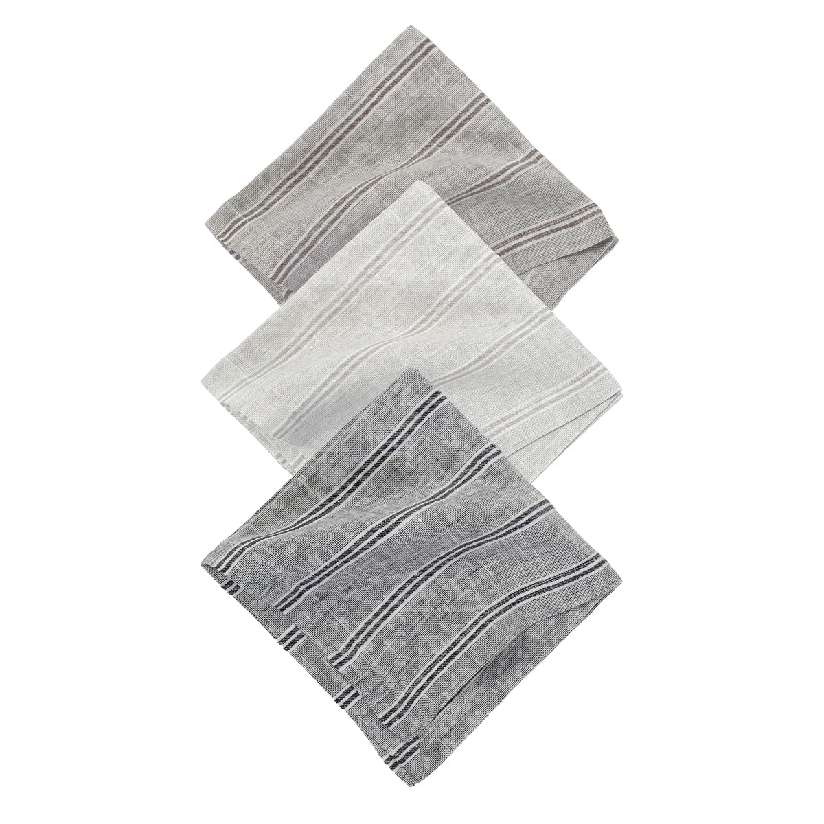 Pom Pom at Home Mendocino Set of 4 Linen Napkins ~ Available in 3 Colors - Image 1