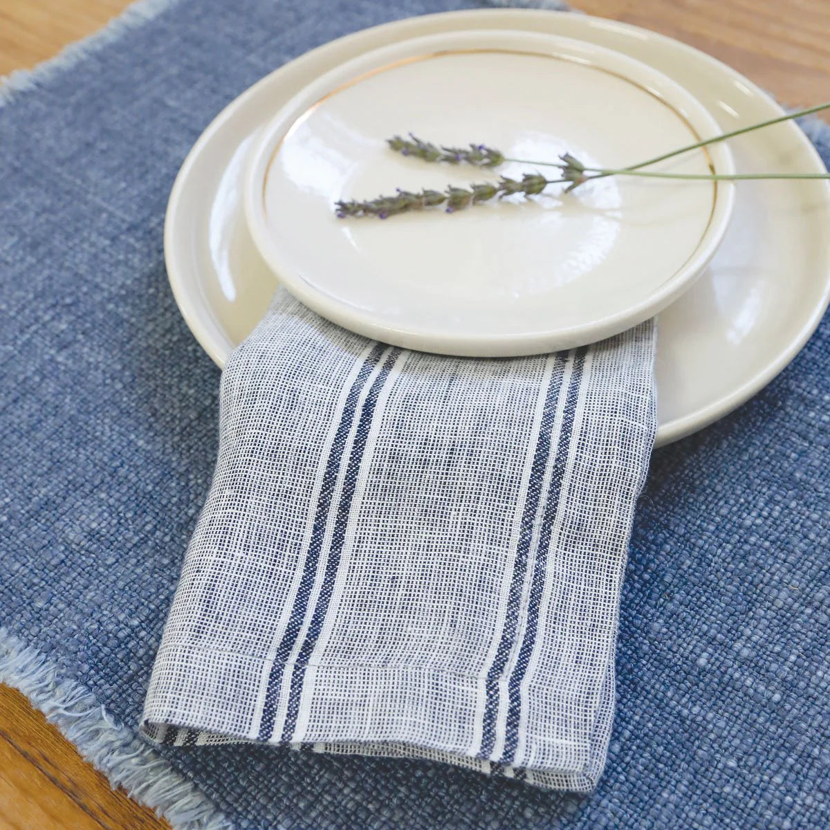 Pom Pom at Home Mendocino Set of 4 Linen Napkins ~ Available in 3 Colors - Image 2