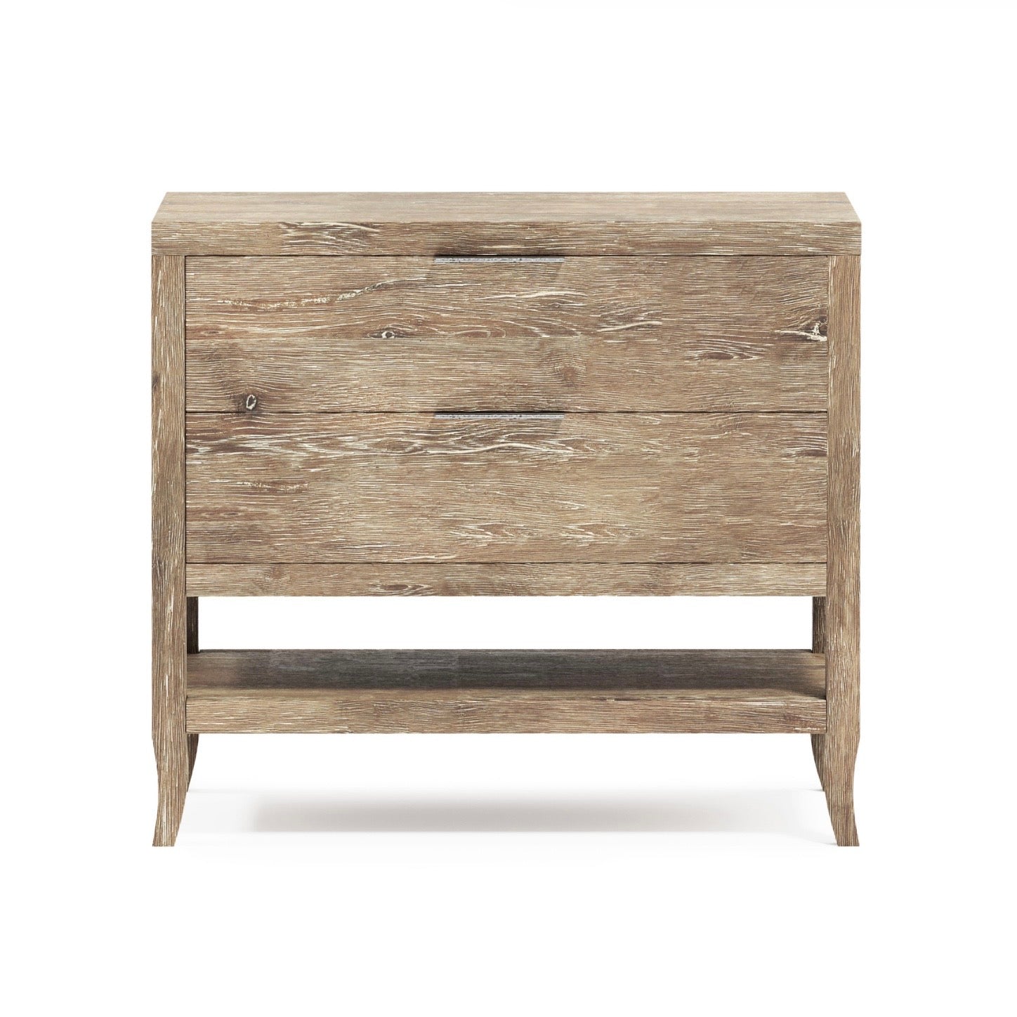 Bernhardt Tribeca Collection Two Drawer Nightstand ~ Aurum Finish - Image 2