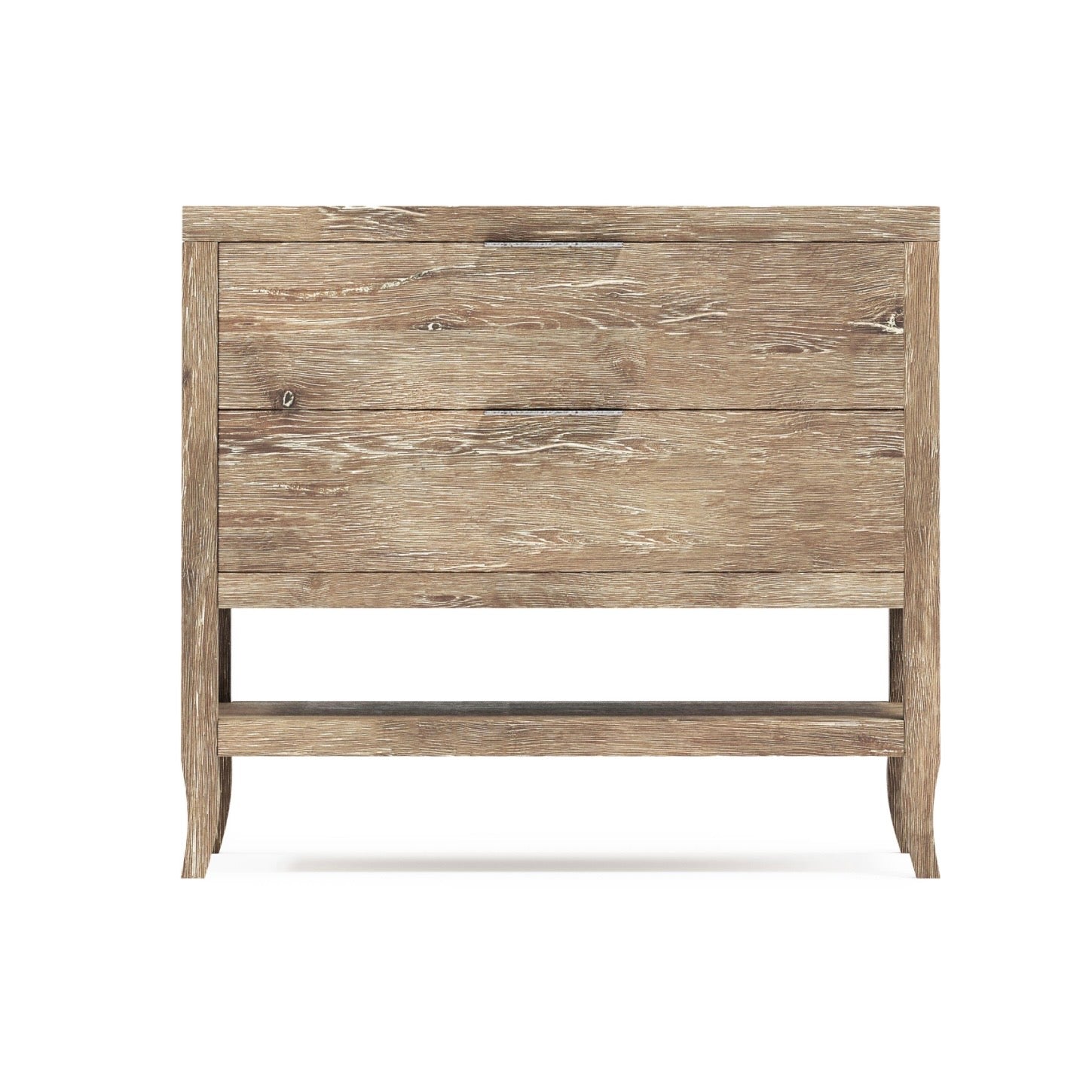Bernhardt Tribeca Collection Two Drawer Nightstand ~ Aurum Finish - Image 3