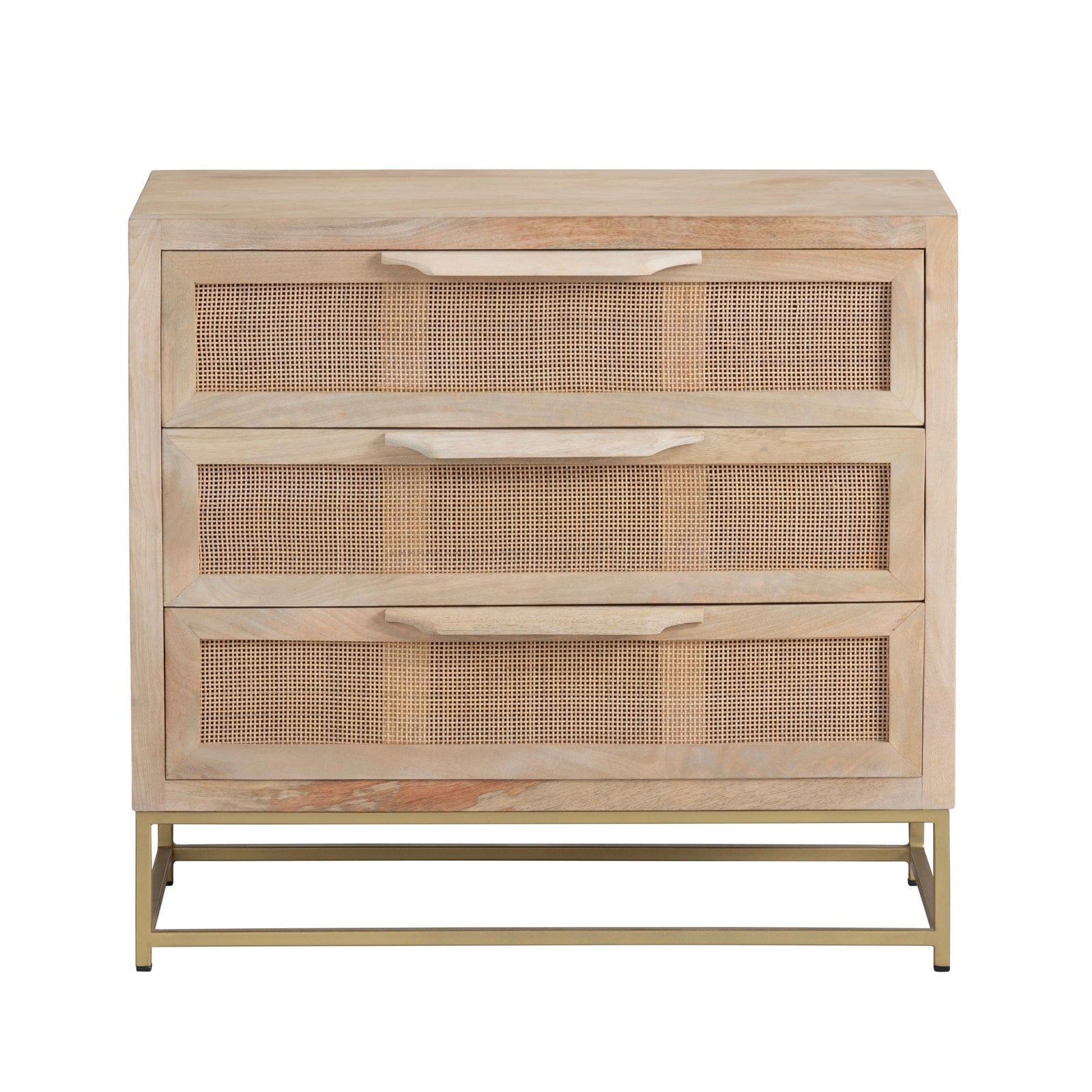 Crestview Collection Biscayne Cane and Wood Chest - Image 2