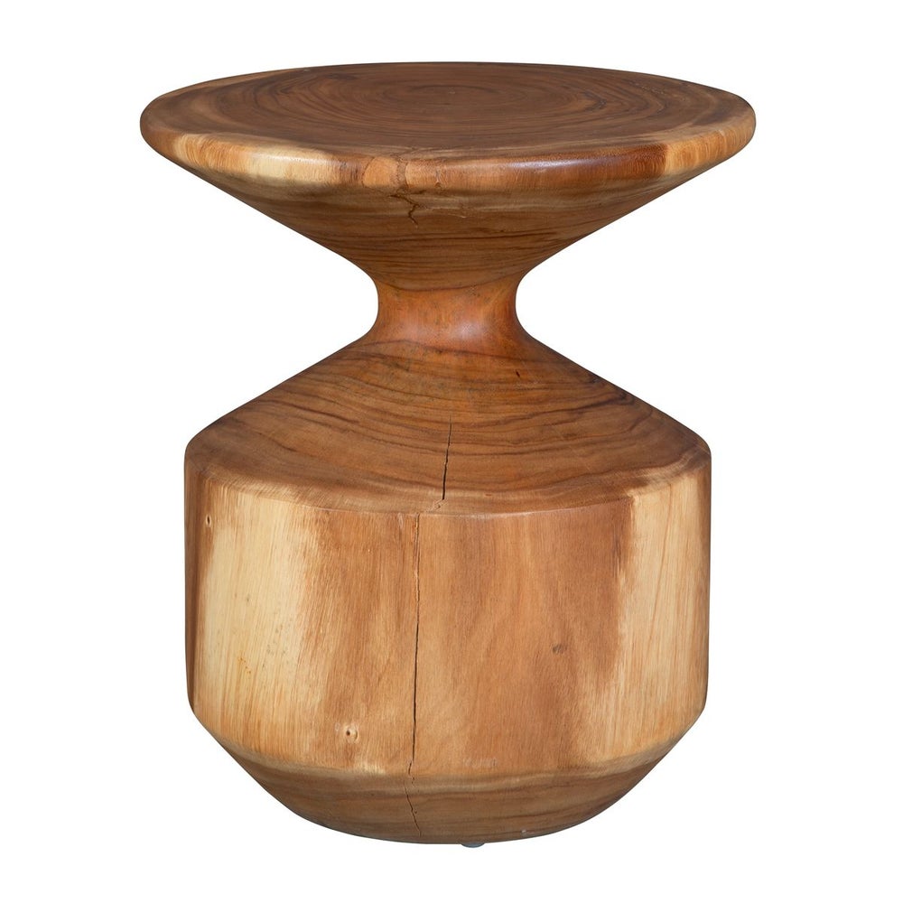Uttermost Lynx Sugar Wood Accent Table - Image 2