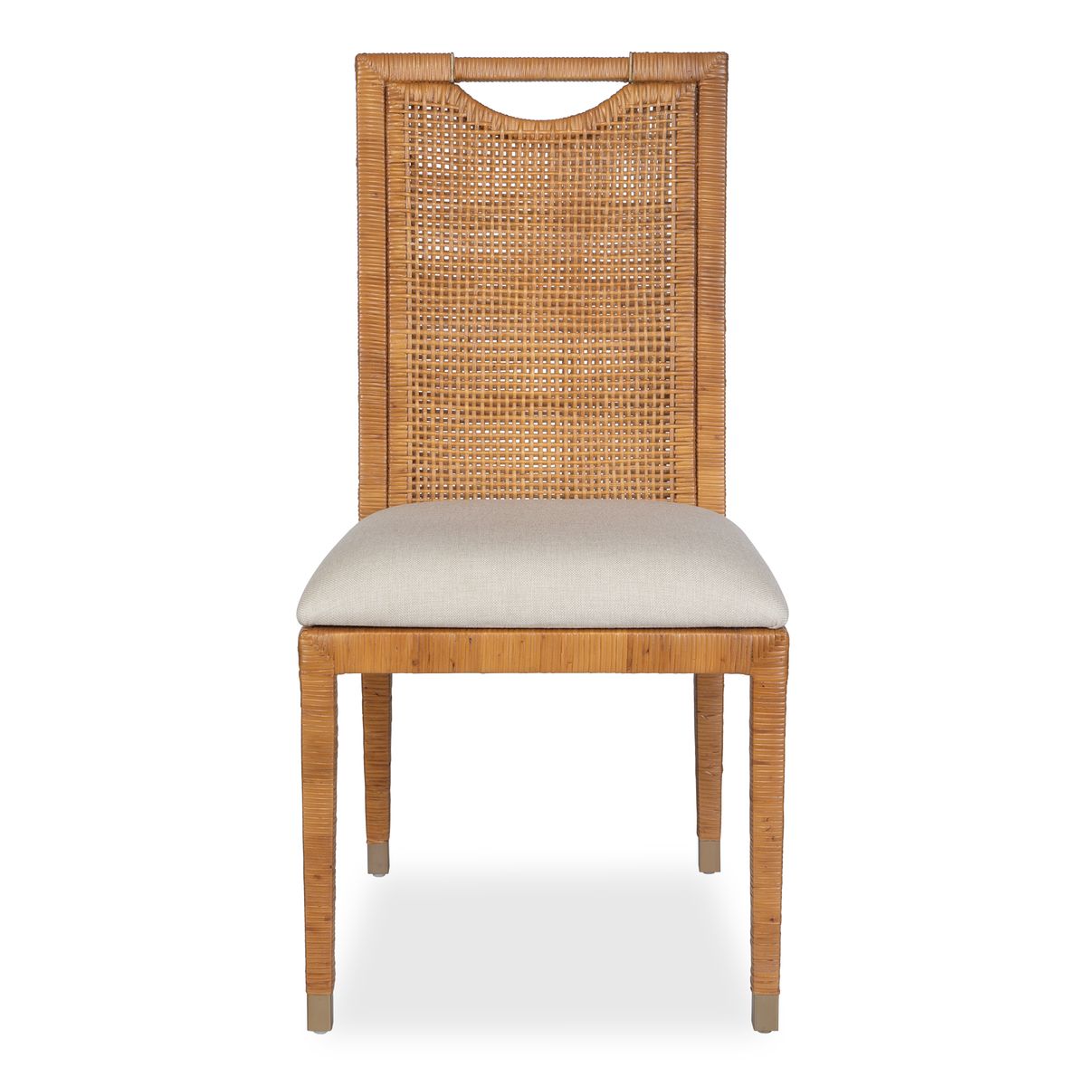 Uttermost Sydney Rattan Dining Chairs ~ Set Of Two - Image 2
