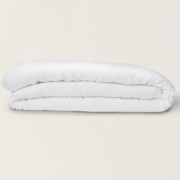 Barefoot Dreams Washed Bamboo Duvet Cover ~ White ~ Available in Queen and King Sizes - Image 2