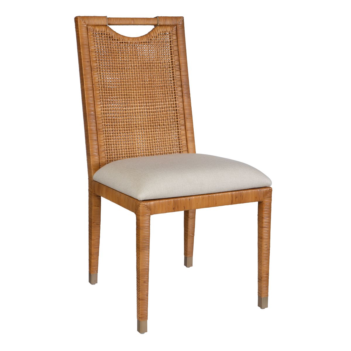 Uttermost Sydney Rattan Dining Chairs ~ Set Of Two - Image 3