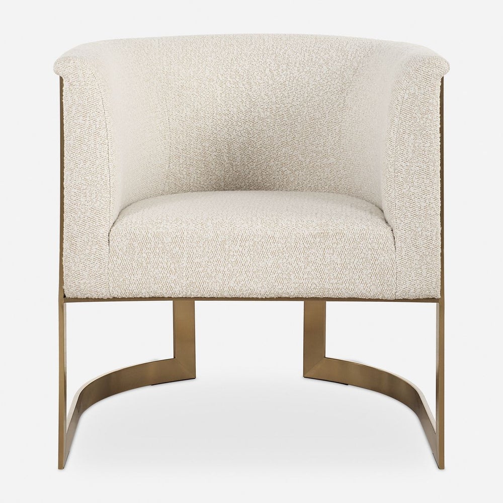 Uttermost Bellina Knubby Boucle Accent Chair - Image 3
