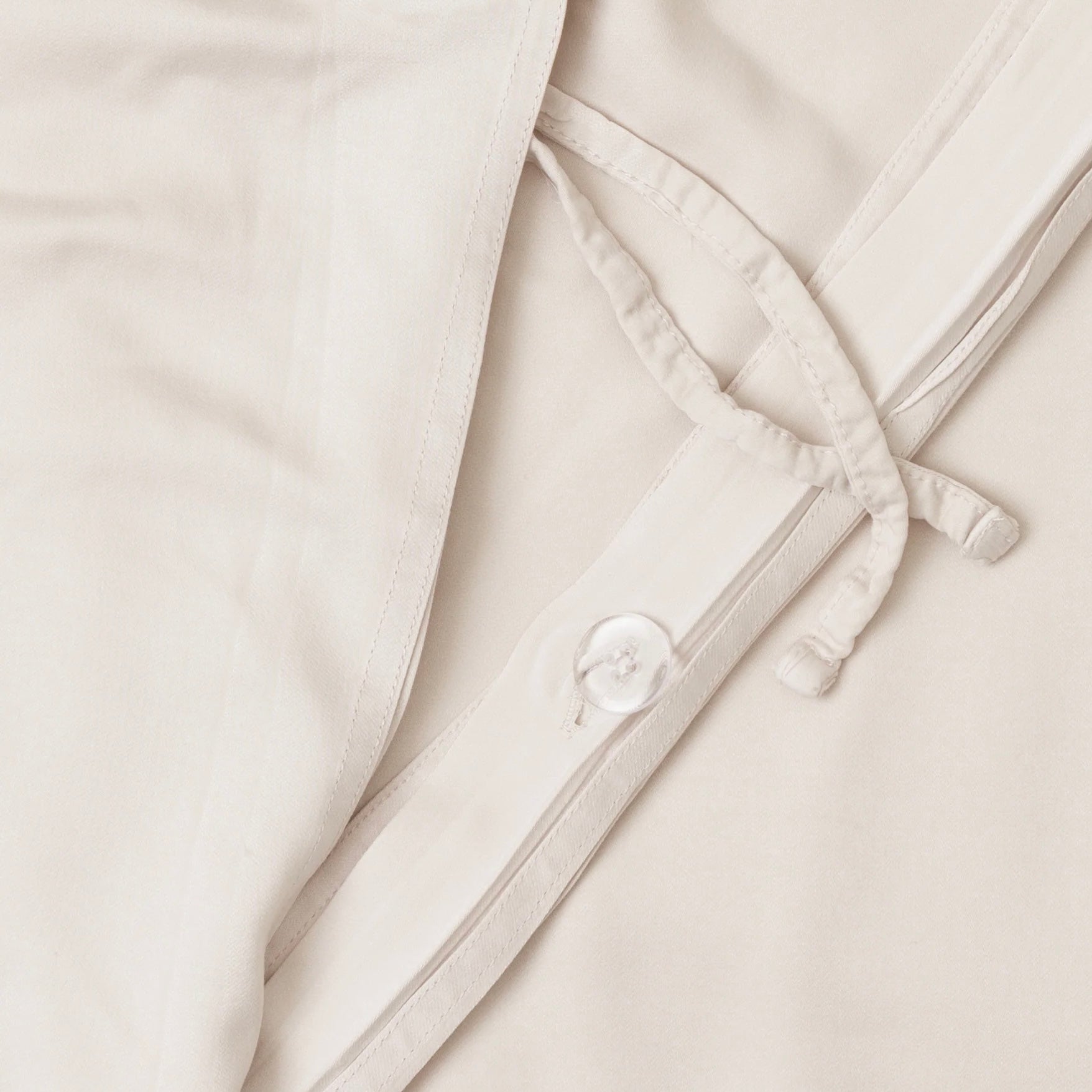 Barefoot Dreams Washed Bamboo Duvet Cover ~ Dune ~ Available in Queen and King Sizes - Image 3