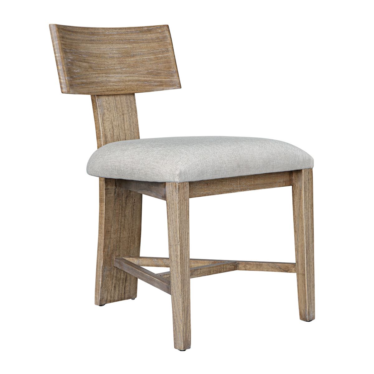 Uttermost Rowan Natural Oak Finish Dining Chairs ~ Set Of Two - Image 3