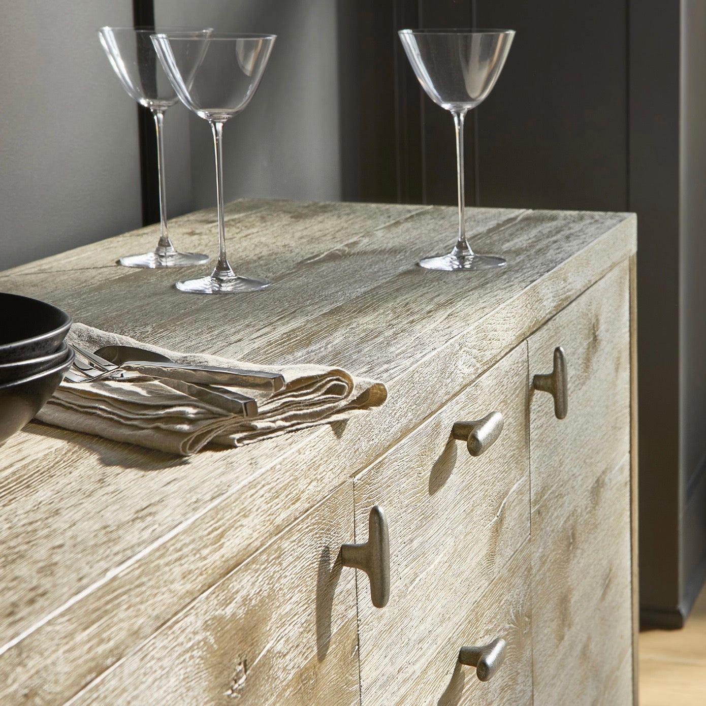 Bernhardt Tribeca Collection Buffet ~ Aurum Finish - Image 2