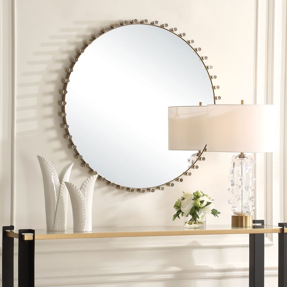 Uttermost Avelyne Round Mirror - Image 2