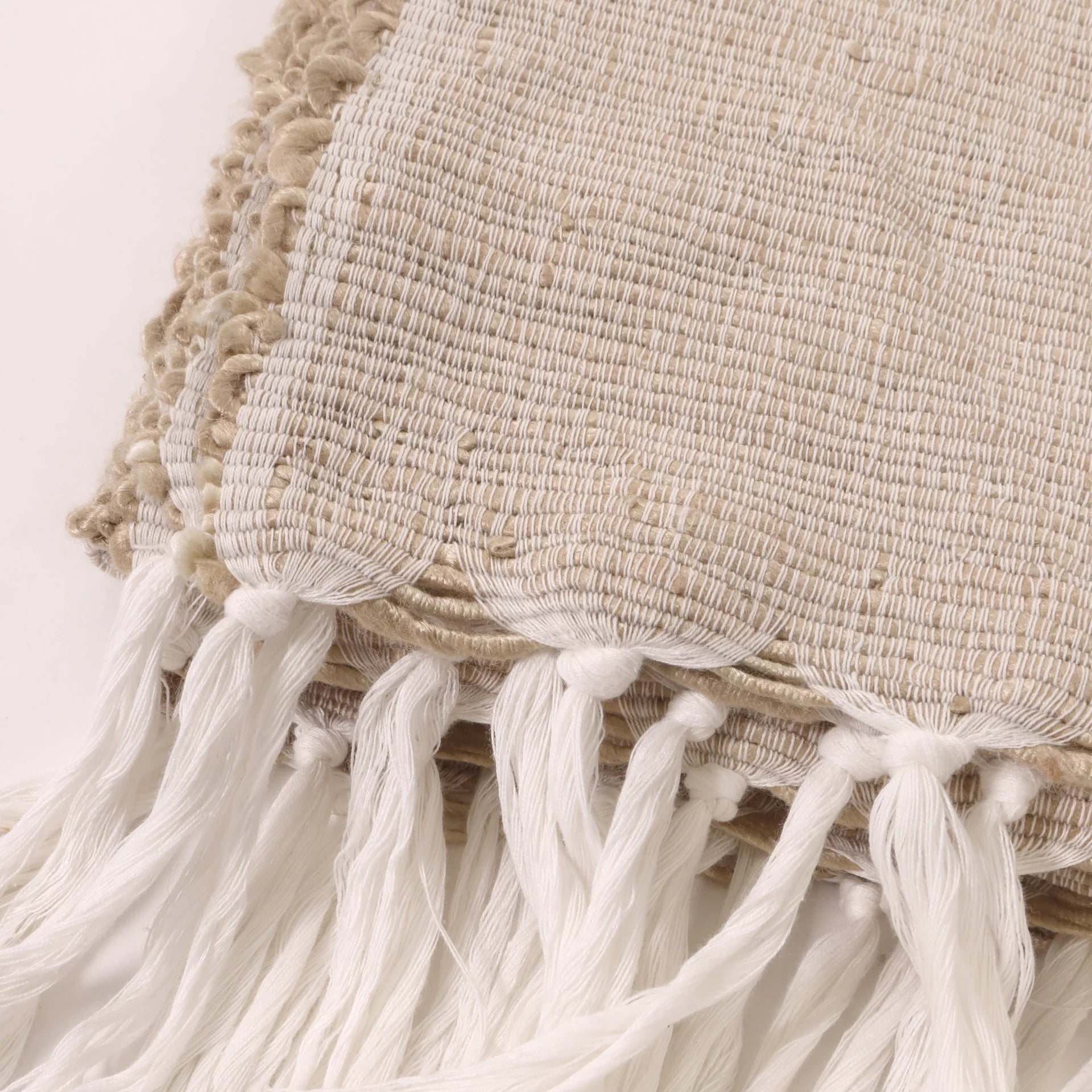 Pom Pom at Home Athena Natural Throw Blanket - Image 3