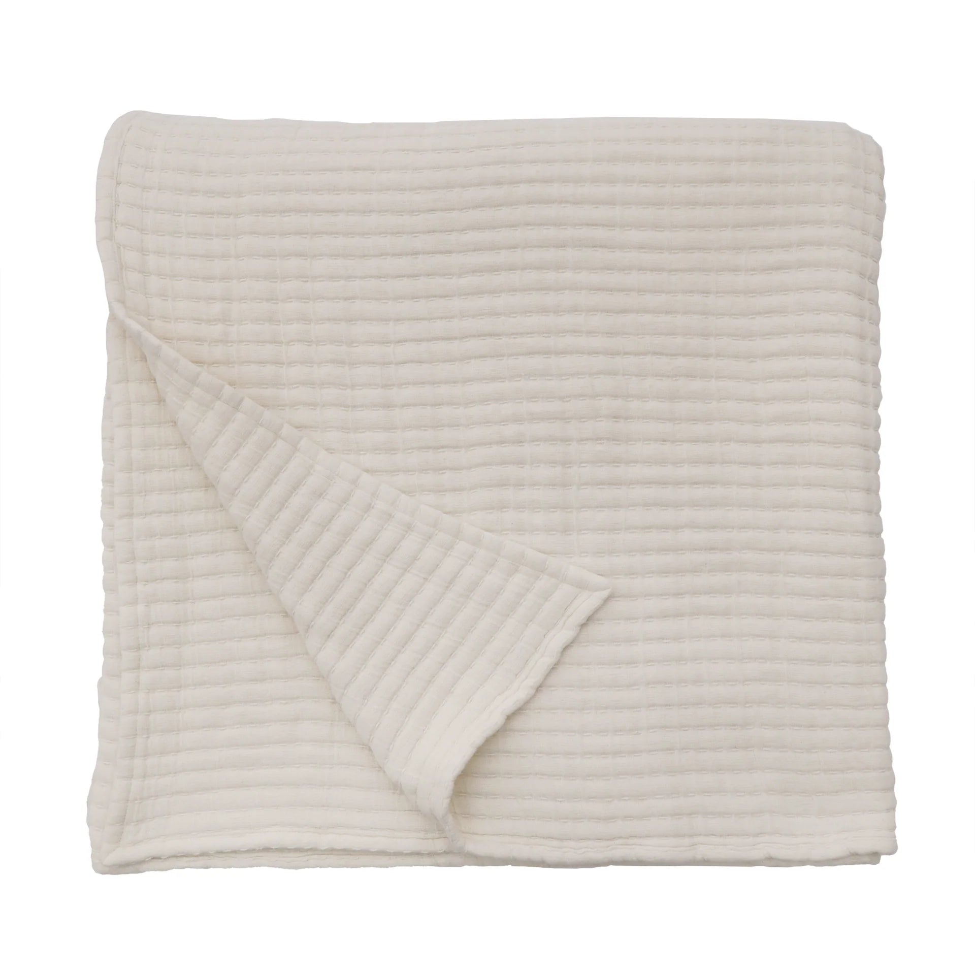 Pom Pom at Home Vancouver Cream Oversized Throw Blanket ~ 60” x 90” - Image 1