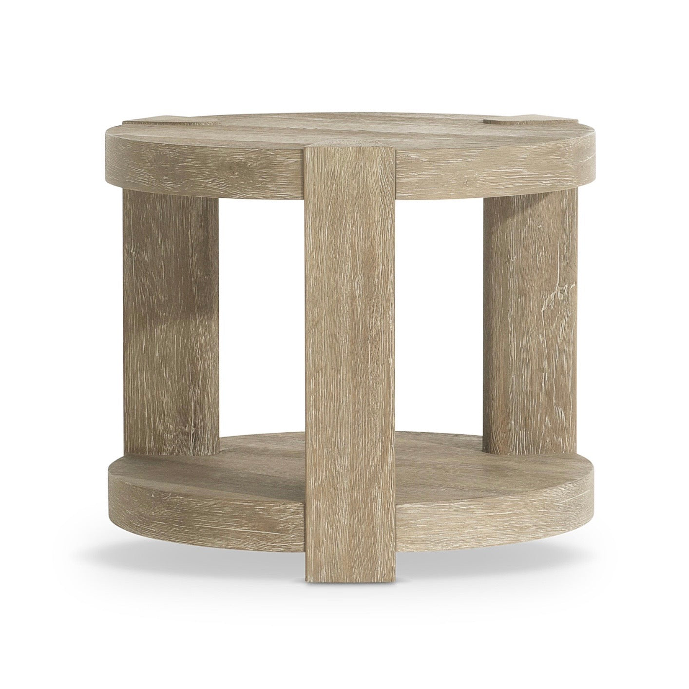 Bernhardt Tribeca Collection Round Side Table ~ Aurum Finish - Image 3