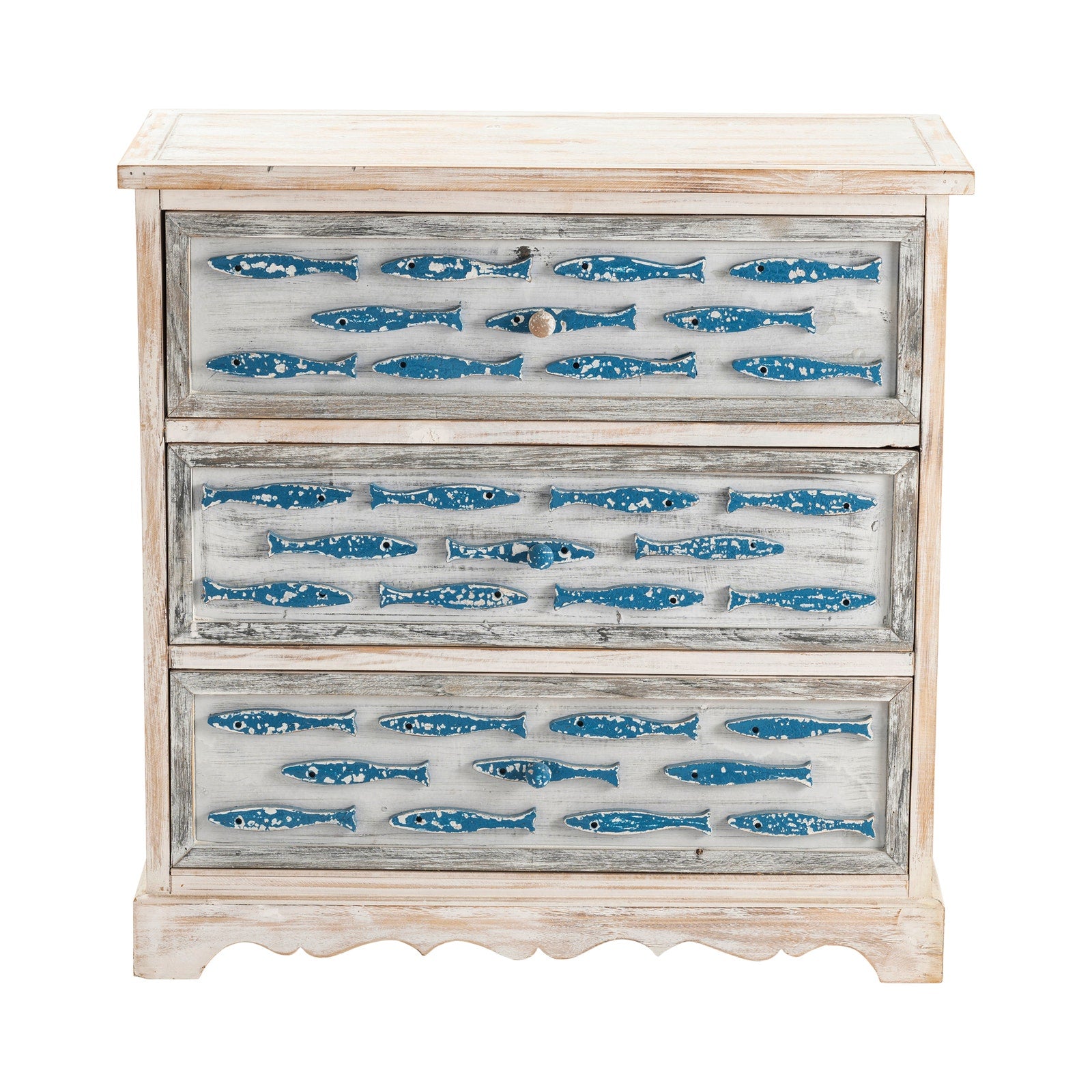 Crestview Collection Upstream Coastal Chest - Image 1