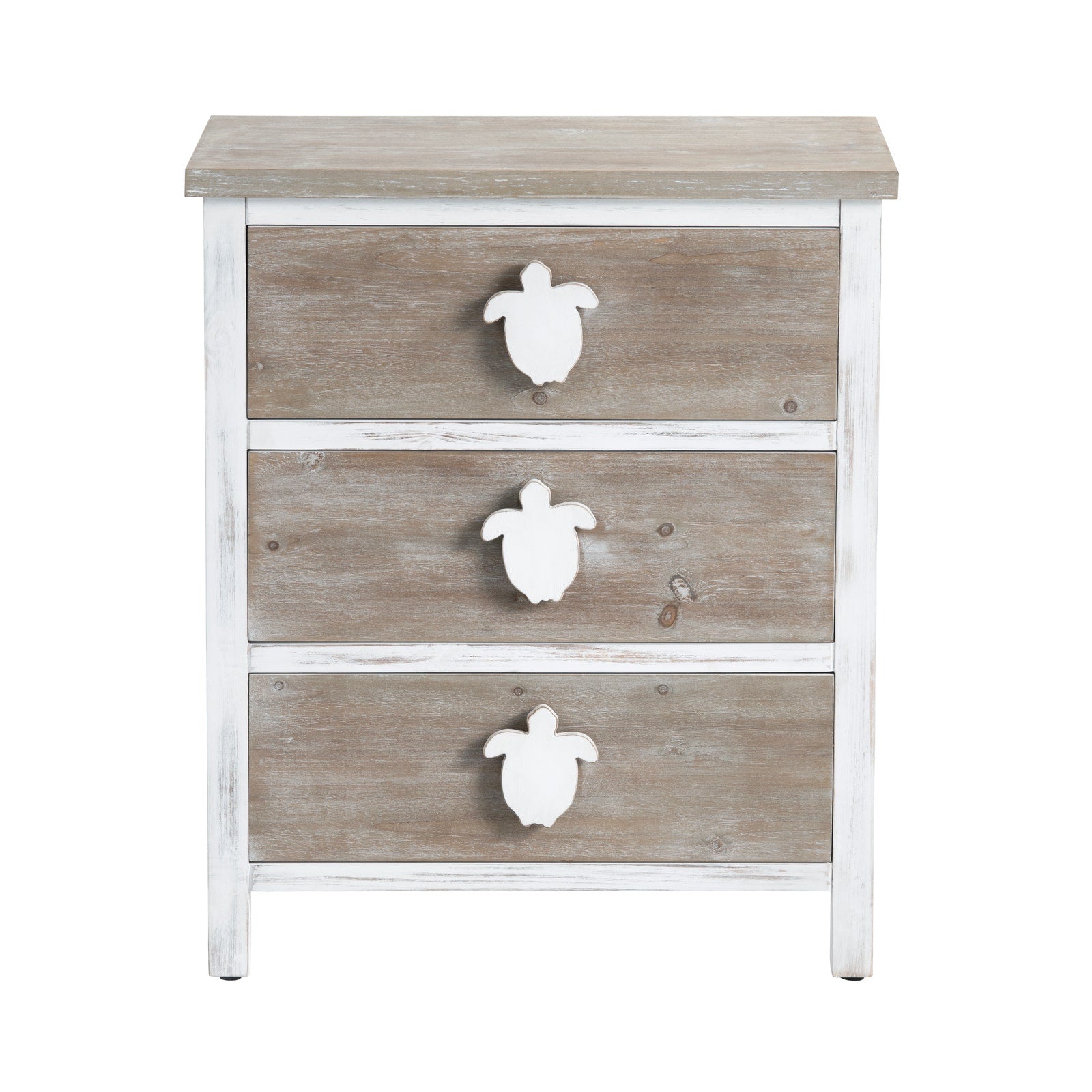 Crestview Collection Kona Beach Coastal Three Drawer Chest - Image 3