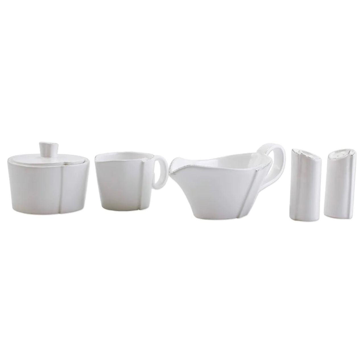 Vietri Lastra White Kitchen Essential Accessories Set ~ Handcrafted Italian Stoneware - Image 2