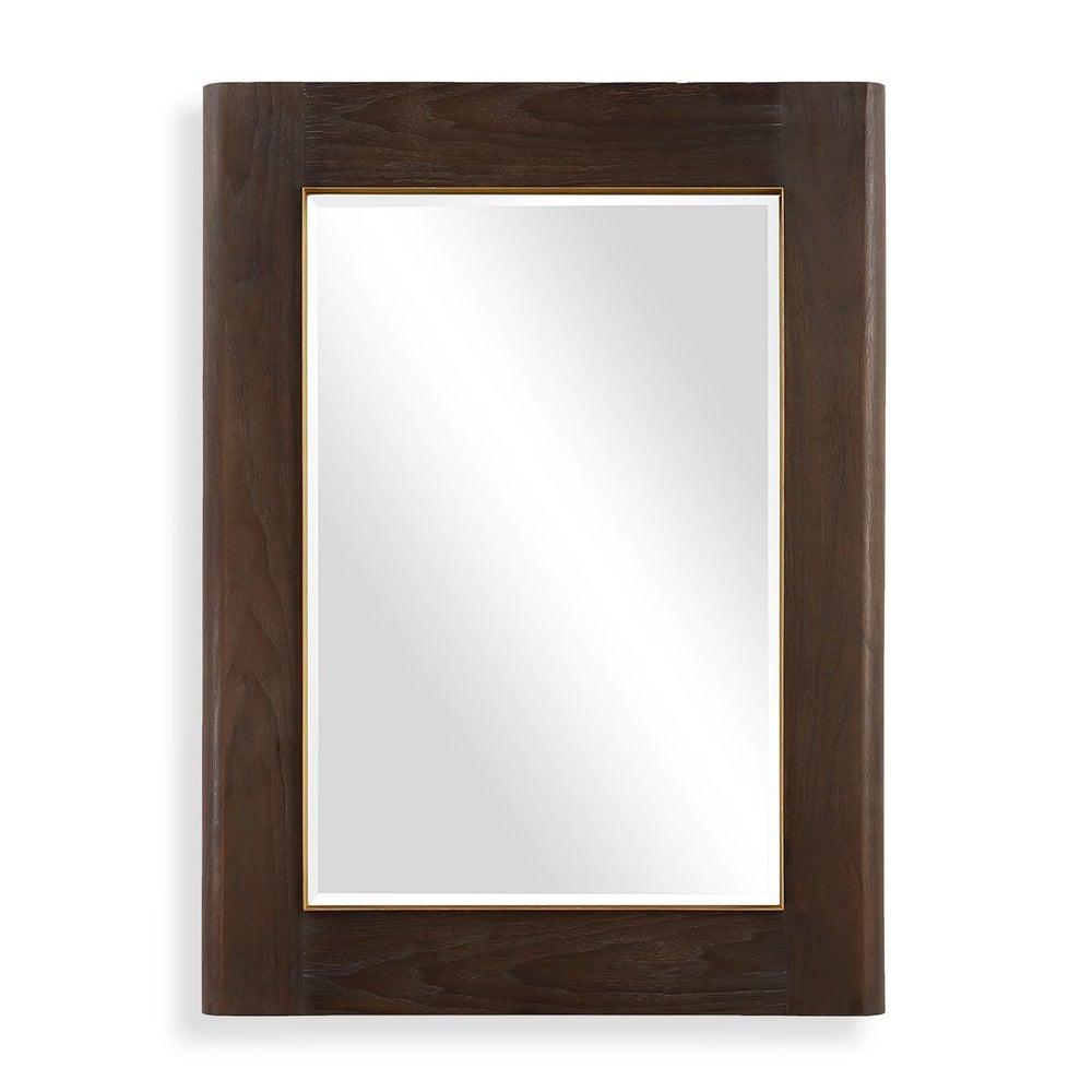 Uttermost Catron Aged Walnut Mirror - Image 3