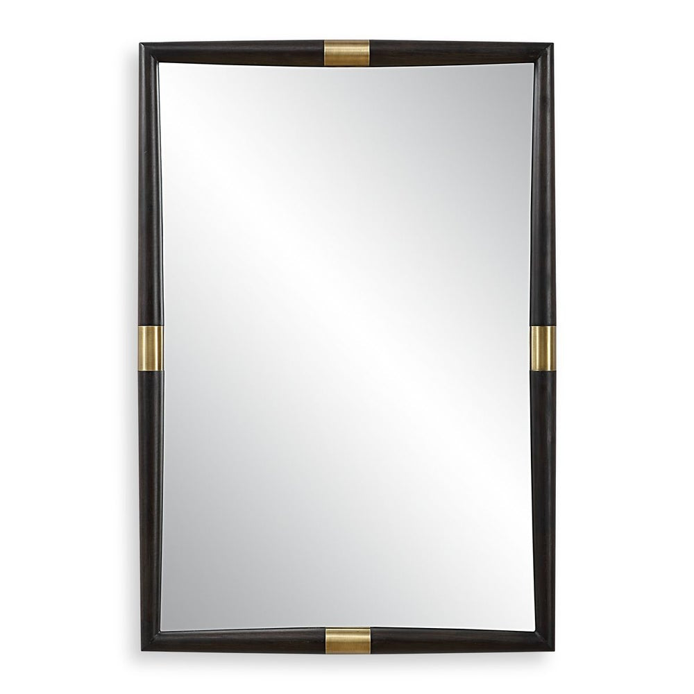 Uttermost Larkin Dark Oak Wood Framed Mirror - Image 2