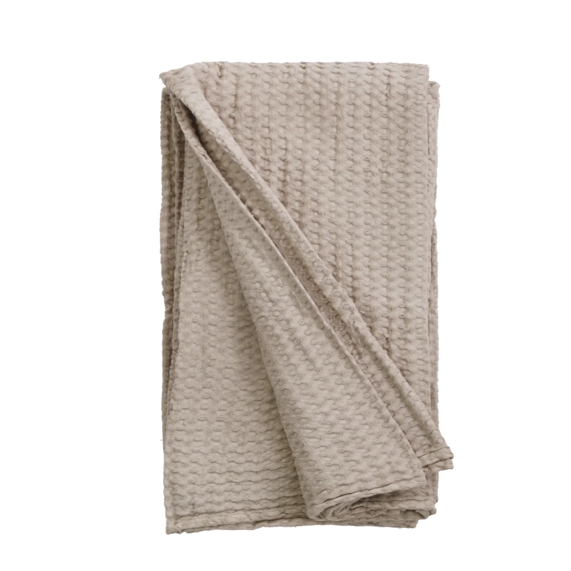 Pom Pom at Home Zuma Natural Waffle Weave Oversized Throw Blanket - Image 2