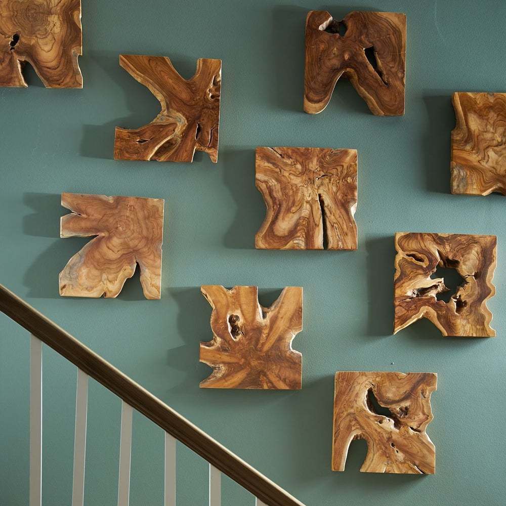 Uttermost Talia Wood Wall Decor ~ Set Of 9 - Image 2