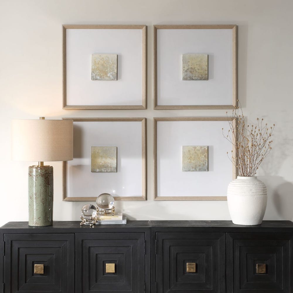 Uttermost Now & Then Hand Painted Canvas