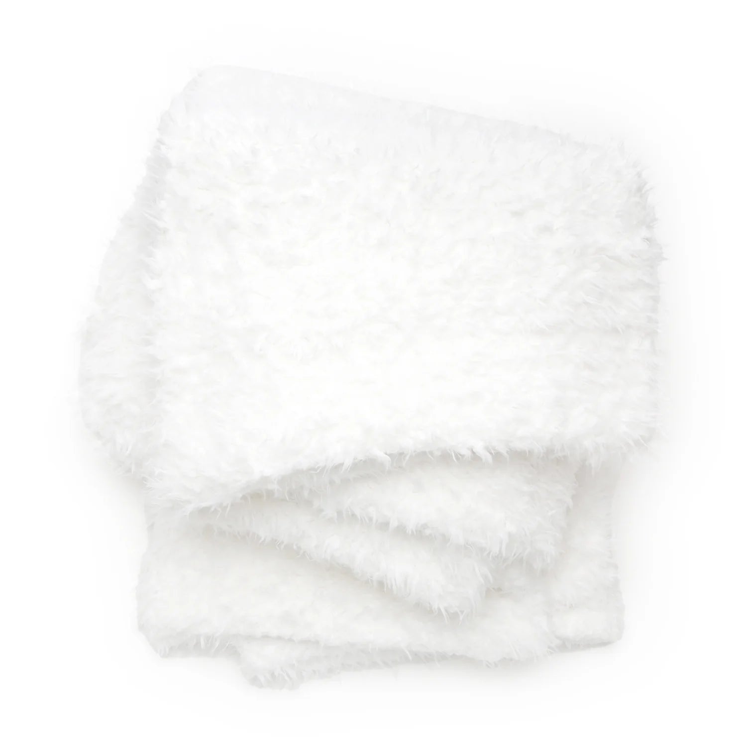 Pom Pom at Home Tula White Plush Oversized Throw Blanket ~ 60” x 90” - Image 3