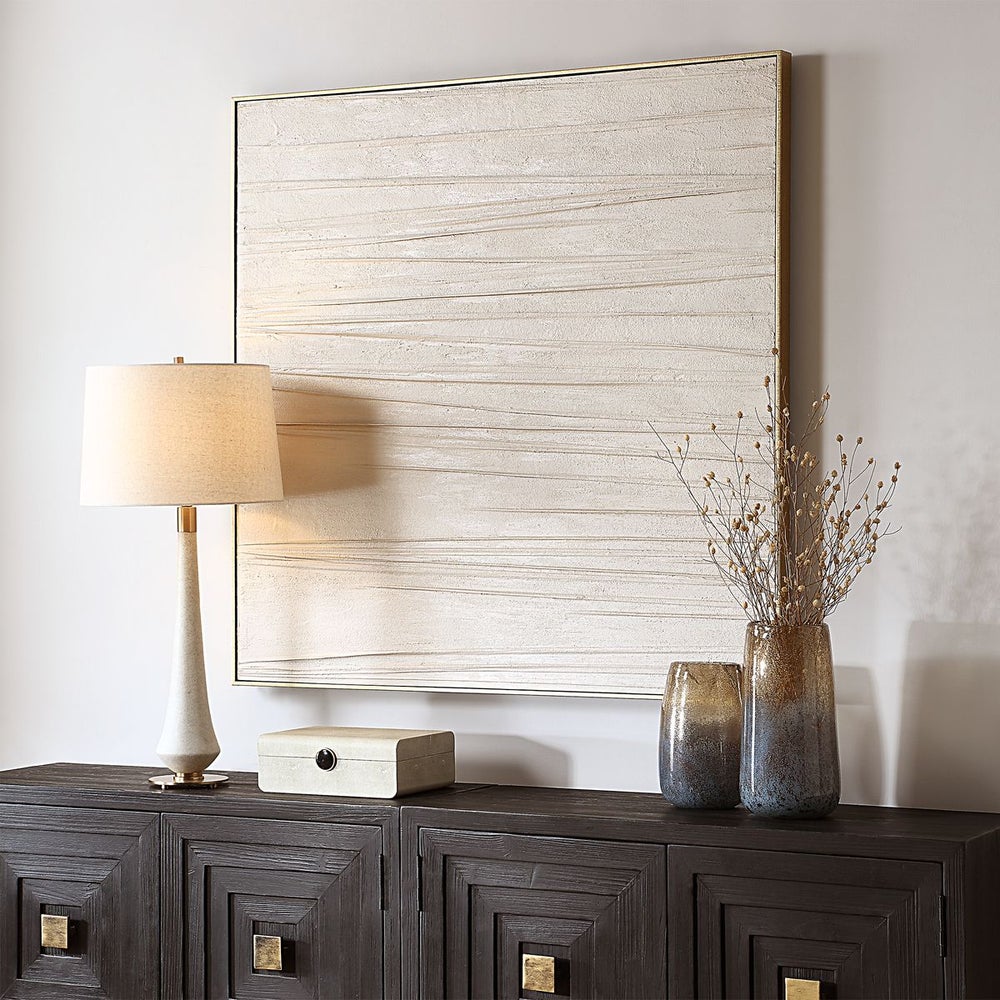 Uttermost Walking The Line Hand Painted Canvas - Image 2