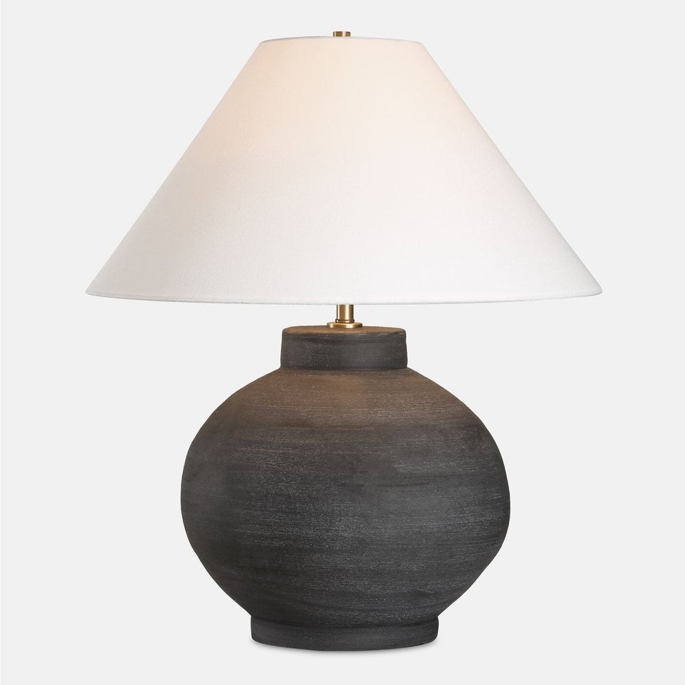 Uttermost Tramore Charcoal Glazed Table Lamp - Image 3