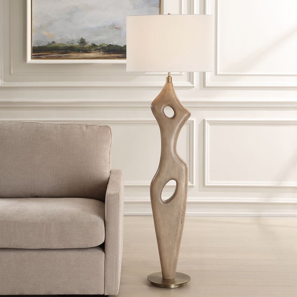 Uttermost Almyra Curved Abstract Floor Lamp - Image 2
