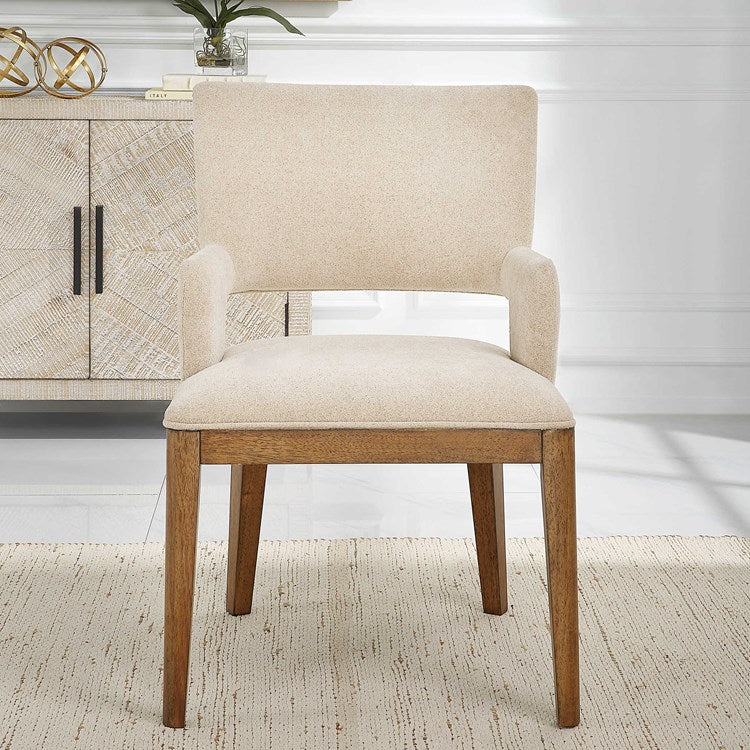 Uttermost Aspect Mid Century Modern Dining Chair - Image 1